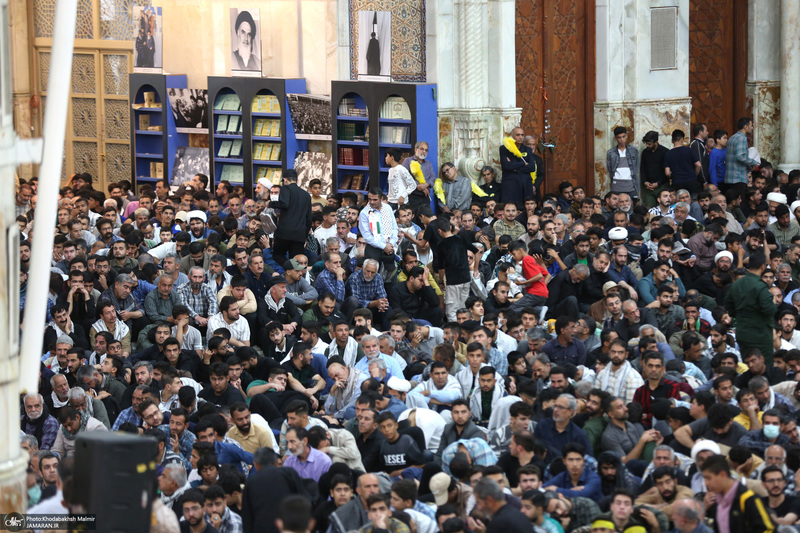 حضور شخصیت‌های سیاسی و مسئولان کشوری و لشکری در مراسم سالگرد ارتحال حضرت امام خمینی (س) -2