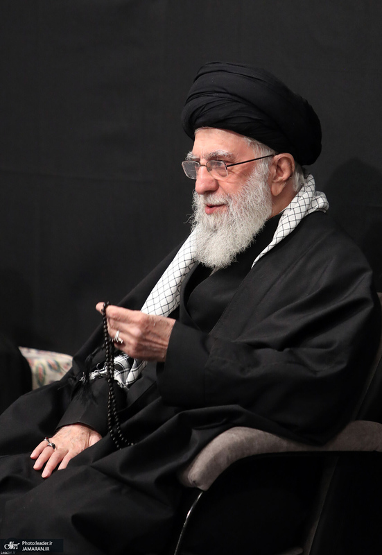 مراسم عزاداری شب شهادت حضرت فاطمه‌زهرا (س) در حسینیه امام خمینی