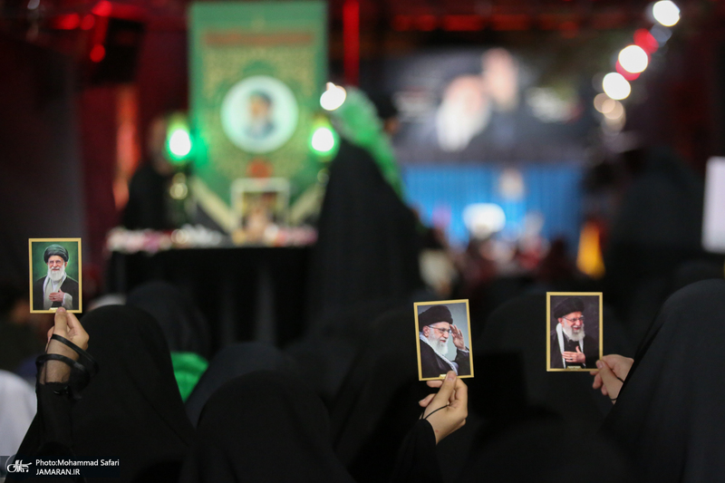مراسم عزاداری امام حسین (ع) در خیابان کشور دوست