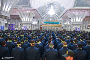 تجدید میثاق دانشجویان و فرماندهان دانشگاه افسری و تربیت پلیس امام حسن مجتبی (ع) با آرمان های امام خمینی (س)