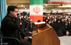 دیدار جمعی از رأی اولی‌ها و خانواده‌های شهدا با رهبر معظم انقلاب