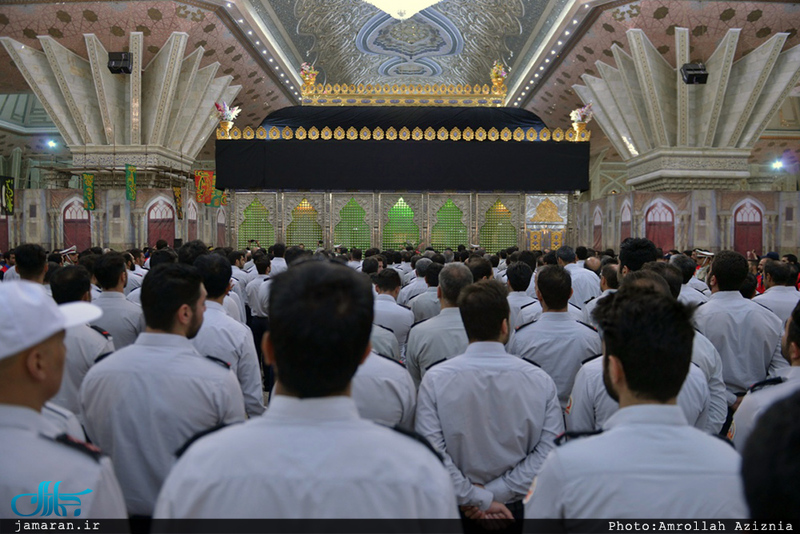 تجدید میثاق آتش نشانان تهران با آرمان های حضرت امام(س)