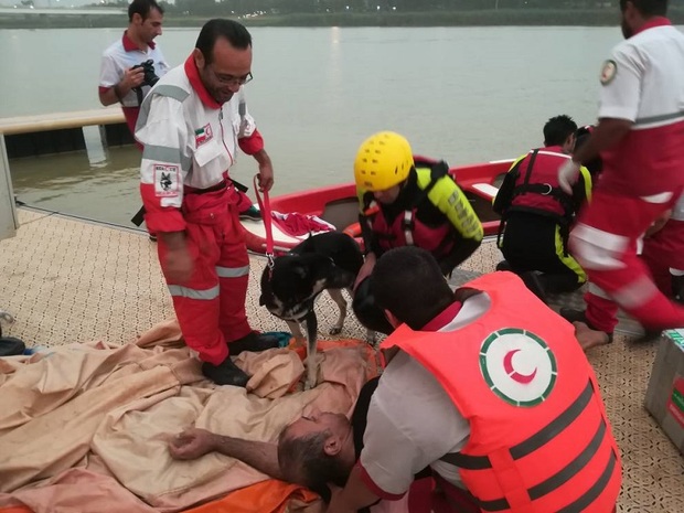 تمرین امداد و نجات ساحلی در اهواز برگزار شد