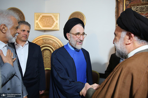 دید و بازدید نوروزی سید محمد خاتمی -2
