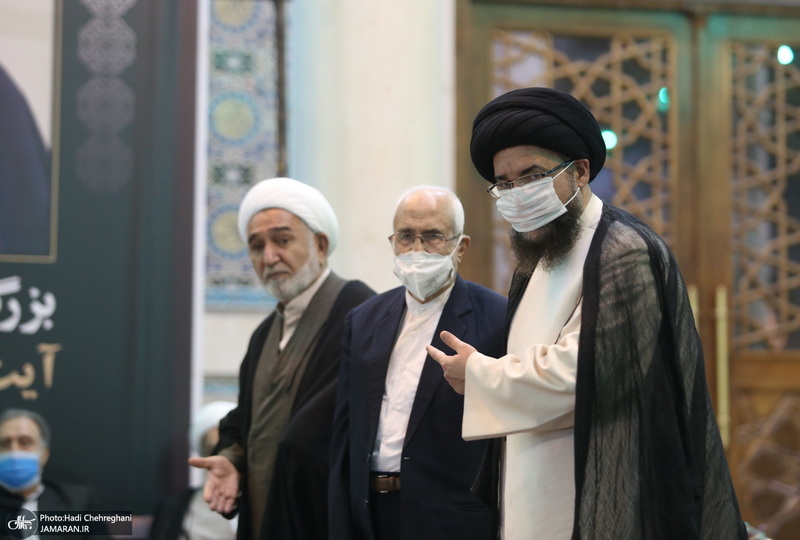 مراسم چهلمین شب درگذشت آیت الله العظمی سید محمدسعید حکیم در قم‎