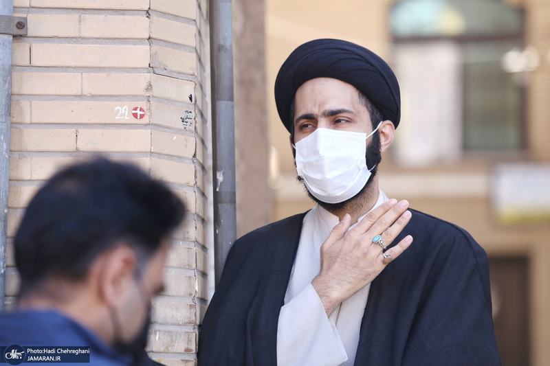 مراسم تشییع آیت الله العظمی صافی گلپایگانی (ره) در قم -1