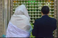 آغاز زندگی مشترک در حرم مطهر امام