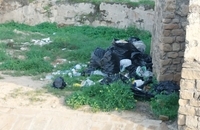 عرصه اثر ثبت جهانی پل بند لشکر، محل دپوی زباله شد (2)