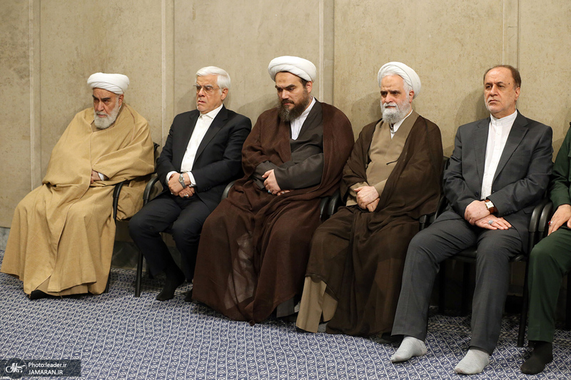 دیدار مسئولان نظام با رهبر معظم انقلاب