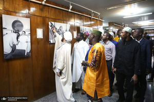 بازدید جمعی از طلاب کشورهای آفریقایی از جماران‎‎