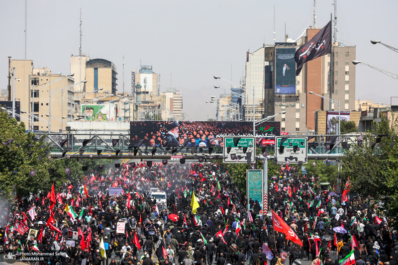 مراسم تشییع پیکر مطهر رهبر شهید انقلاب در تهران