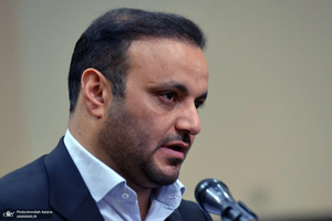 مراسم تودیع و معارفه رئیس حوزه قضایی بخش آفتاب در حرم امام خمینی