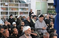مراسم عزاداری عاشورای حسینی سال ۱۴۰۵ در دفتر آیت الله العظمی صانعی (ره) در قم (15)