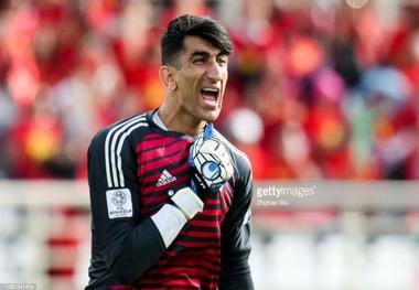 وقتی بیرانوند با پرتابش دل همه را برد!

