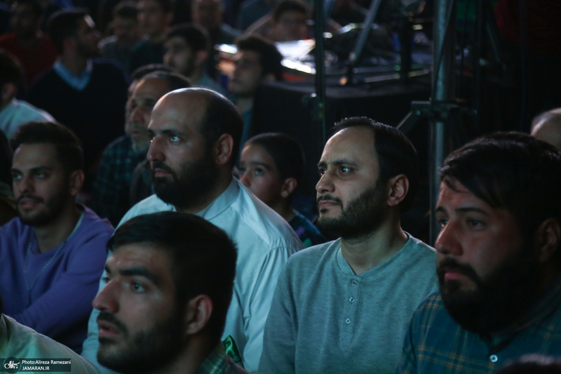 تماشای دیدار ایران و آمریکا در مجموعه فرهنگی سرچشمه - علی بهادری جهرمی