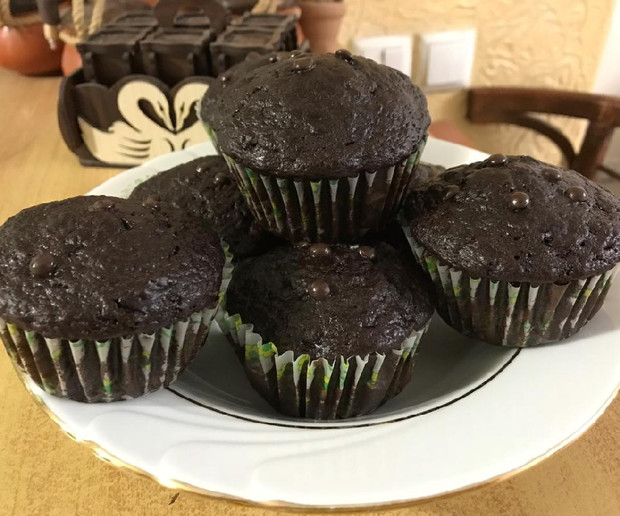 طرز تهیه مافین موز و شکلات
