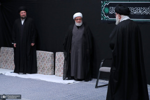 آخرین شب مراسم عزاداری حضرت فاطمه‌زهرا (س) در حسینیه امام خمینی