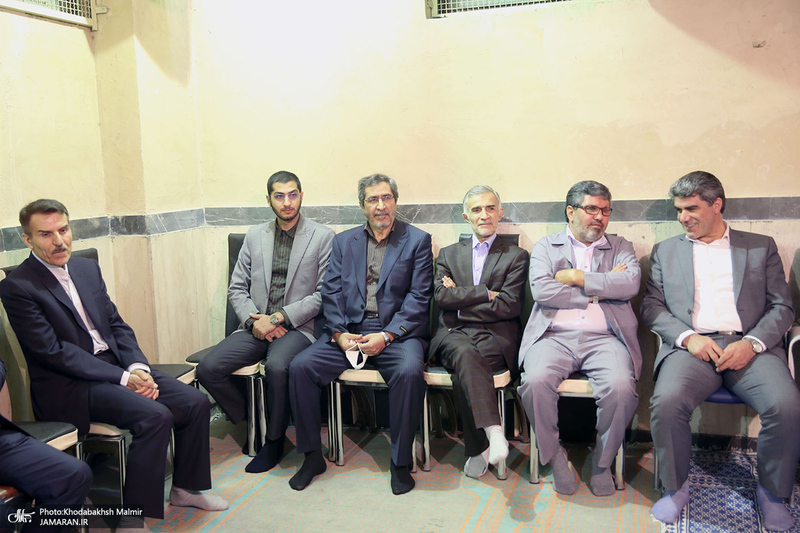 جلسه جبهه اصلاح طلبان ایران در حسینیه جماران