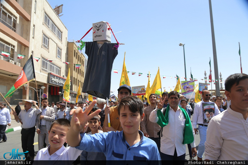 راهپیمایی باشکوه روز جهانی قدس در قم 