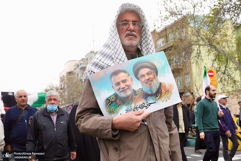 راهپمایی با شکوه روز قدس در تهران-۳