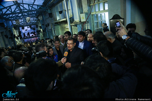 مراسم وداع با پیکر آیت الله هاشمی رفسنجانی(ره) در حسینیه جماران