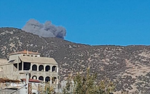 اسرائیل شرق لبنان را بمباران کرد + عکس ها