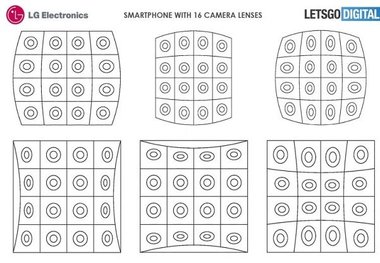 گوشی جدید ال جی با 16 دوربین عرضه می شود