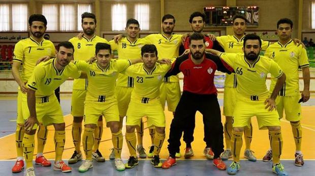 تیم فوتسال ملی حفاری به مرحله پلی آف لیگ برتر صعود کرد