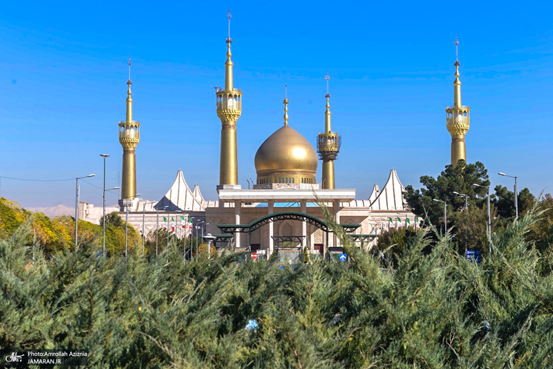 تصاویری از حرم امام خمینی در روز هوای پاک تهران