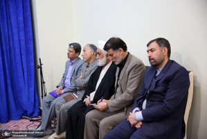 دیدار رئیس و اعضای شورای عالی استان ها با سید حسن خمینی