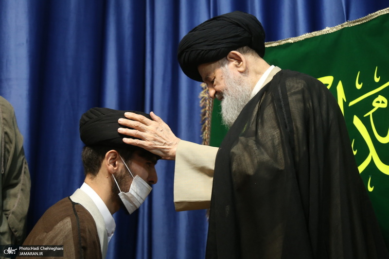 مراسم عمامه گذاری و جشن روز هفدهم ماه ربیع الاول در بیوت مراجع عظام تقلید