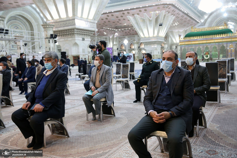 تجدید میثاق شهردار تهران و اعضای شورای اسلامی شهر تهران با آرمان های امام(س)