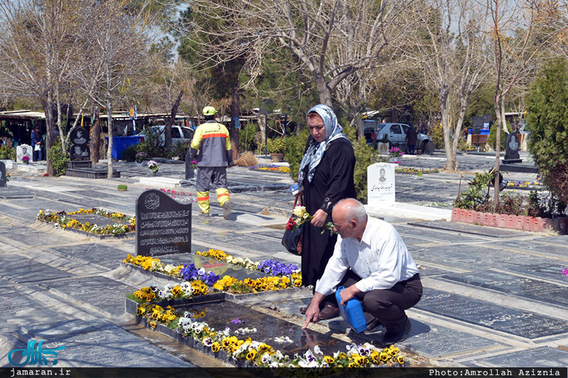  آخرین پنجشنبه سال در بهشت زهرا(س) تهران