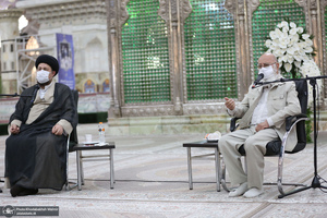 تجدید میثاق رئیس و اعضای دوره جدید شورای اسلامی شهر تهران با آرمان های امام خمینی(س)