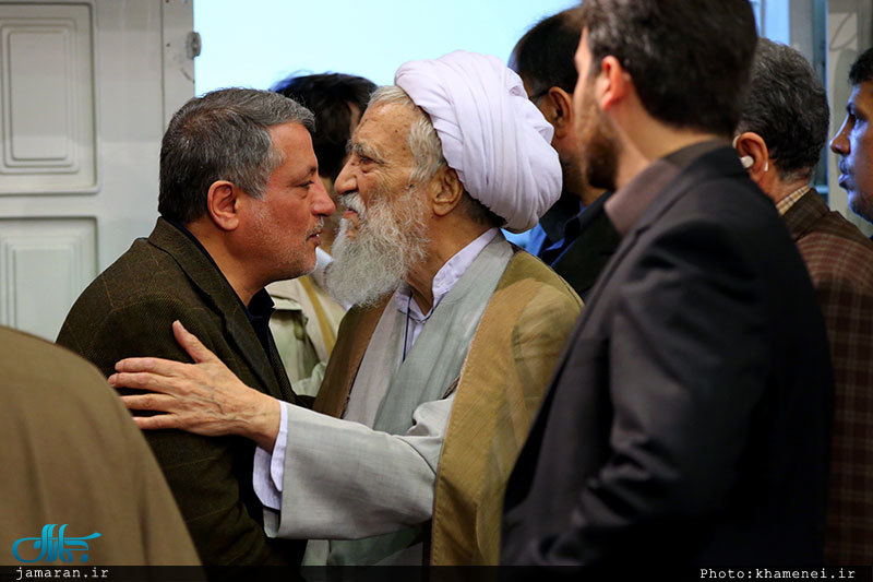 مراسم ترحیم آیت الله هاشمی رفسنجانی در حسینیه امام خمینی(ره)