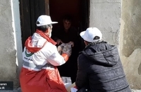 توزیع 25 هزار بسته بهداشتی مقابله با کرونا توسط هلال احمر