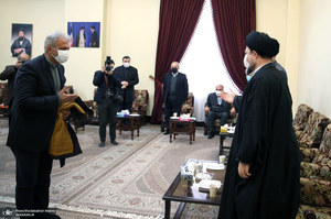 تجدید میثاق وزیر و معاونین وزارت امور خارجه با آرمان های امام خمینی (س)