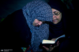 احیای شب نوزدهم ماه رمضان در گلزار شهدای بهشت زهرا (س)