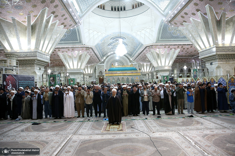 عزاداری شهادت حضرت امام جعفر صادق (ع) در حرم مطهر امام خمینی (س)