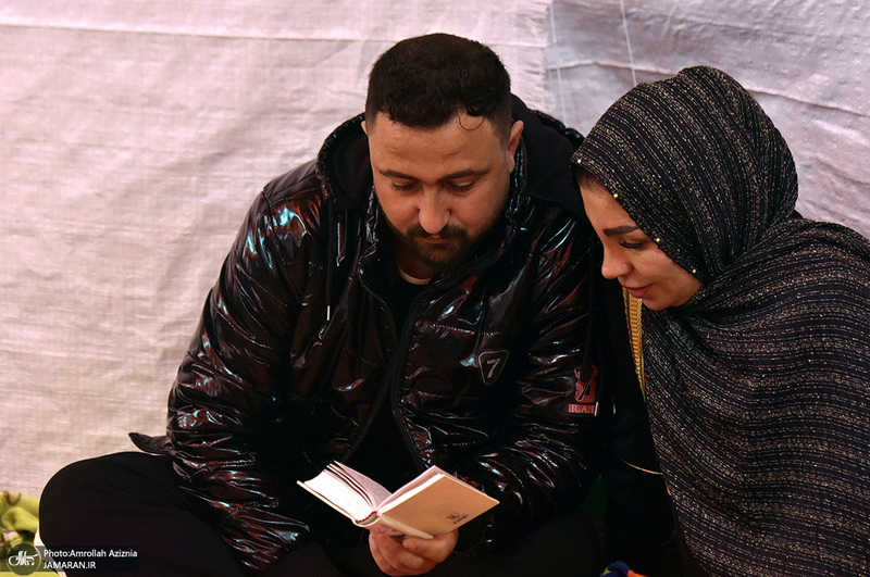 احیای شب بیست و یکم ماه رمضان در گلزار شهدای بهشت زهرا (س)