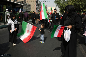 مراسم تشییع شهدای جنگ تحمیلی رژیم صهیونیستی در تهران-5