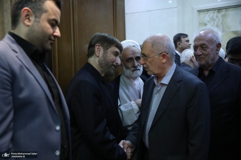 مراسم ختم همسر علی آقامحمدی -1