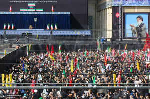 مراسم وداع با رهبر شهید انقلاب در مصلی تهران -3