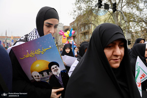 راهپمایی با شکوه روز قدس در تهران-۴