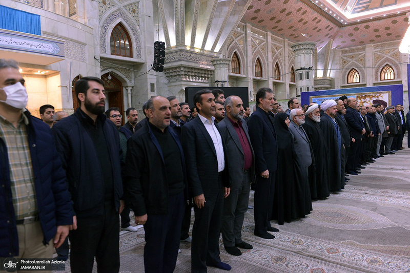 تجدید میثاق رئیس و اعضای هیات امنا کمیته امداد امام خمینی(س) با آرمان بنیانگذار جمهوری اسلامی ایران