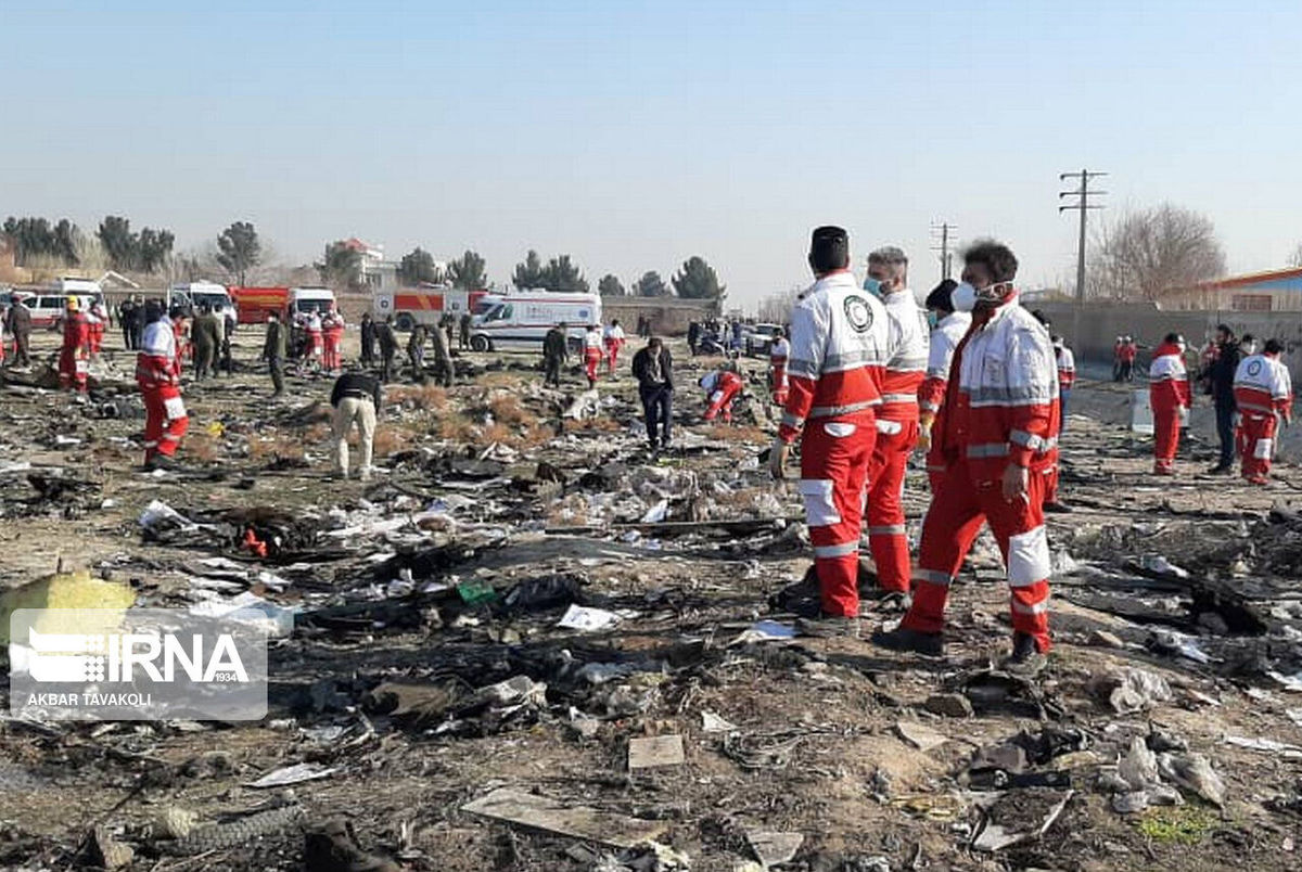 رد شایعه تروریستی بودن علت سقوط هواپیمای مسافربری در تهران