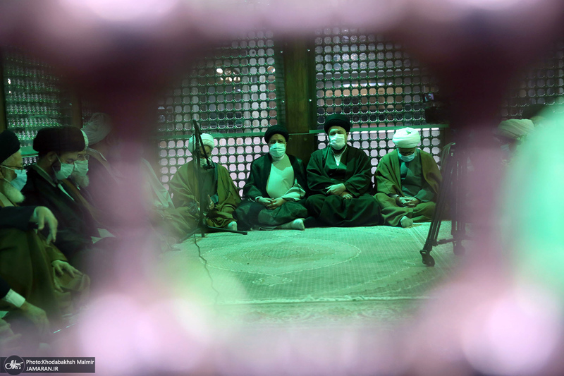 تجدید میثاق هیأت رئیسه و اعضای مجلس خبرگان رهبری با آرمان های امام خمینی(س)