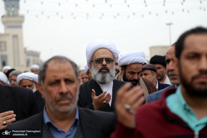 مراسم تشییع و خاکسپاری حجت الاسلام والمسلمین حاج شیخ عباس صالحی منش(ره)