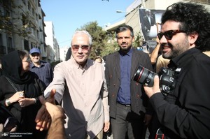 مراسم تشییع ثمینه باغچه‌بان