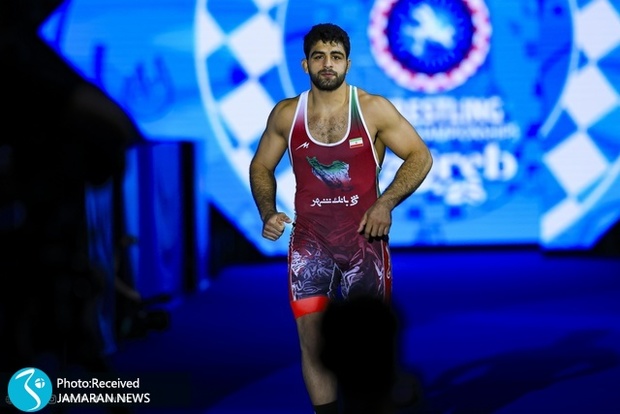 ویدیو| سالتوی کمرشکن ساروی به مربی اش!